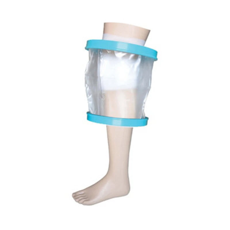 Image of Loops Waterproof Cast and Bandage Protector - Suits Adult Knee - Bathroom Washing Aid Multi