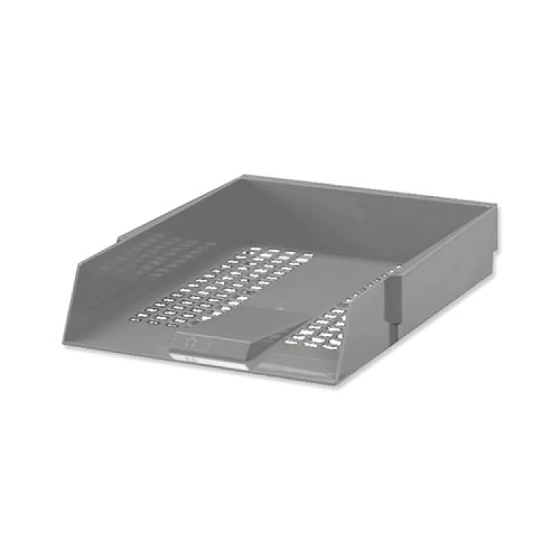 Image of 5 Star Office Letter Tray Foolscap Grey 295837