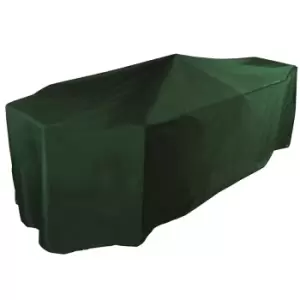 Image of Bosmere Protector 6000 Rectangular Patio Set Cover 10 Seat Dark Green