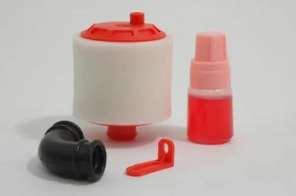 Image of Fastrax 1/8Th Air Filter W/Oil Re-Buildable - Green