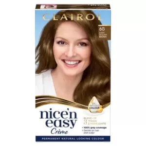 Image of Nice N' Easy Clairol Nice'n Easy Hair Dye, 6G Light Golden Brown