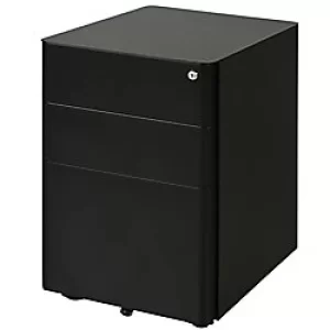 Image of Vinsetto File Cabinet 924-006BK 590 mm 390 mm 0 Black