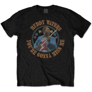 Image of Muddy Waters - Gonna Miss Me Mens Medium T-Shirt - Black