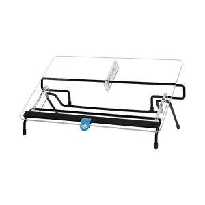 Image of R-Go Flex Read Document Holder Soft Foam Wrist Support Clear RGODOFRTR