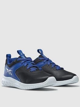 Image of Reebok Rush Runner 4.0 Syn - Black/Blue, Size 10