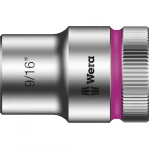 Image of Wera 8790 HMC Zyklop 1/2" Drive Hexagon Socket Imperial 1/2" 9/16"