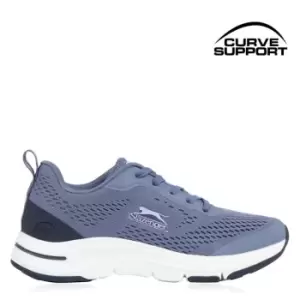 Image of Slazenger Curve Support E-Mesh Trainers Ladies - Blue