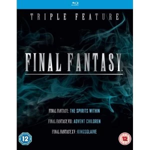 Image of Final Fantasy Triple Feature - The Spirits Within / VII Advent Children / XV - Kingsglaive Bluray