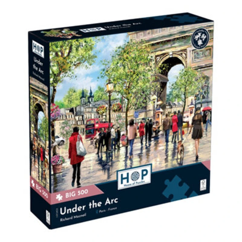 Image of The House of Puzzles Under The Arc Big 500 Jigsaw Puzzle