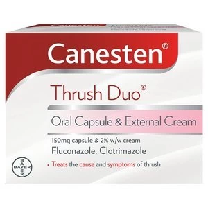 Image of Canesten Thrush Oral and Cream Duo