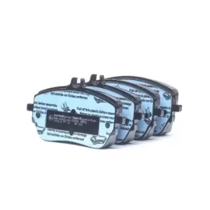 Image of METELLI Brake pad set 22-1193-0 Brake pads,Brake pad set, disc brake MERCEDES-BENZ,A-Klasse (W177),B-Klasse (W247),CLA Shooting Brake (X118)