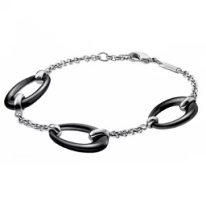 Image of Ladies Calvin Klein Stainless Steel Ceramic Bracelet
