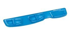 Image of Fellowes Crystal Keyboard Palm Support Blue 9183101