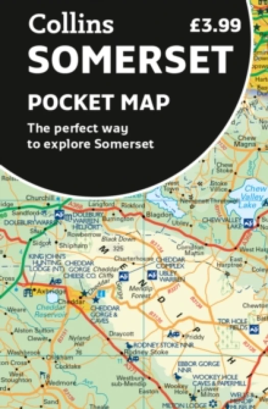 Image of Somerset Pocket Map : The Perfect Way to Explore Somerset Sheet map, folded