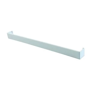 Image of Wickes PVCu White Fascia Butt Joint Trim 450mm Pack 2