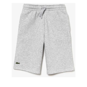 Image of Lacoste Basic Fleece Shorts - Grey