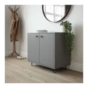 Image of 100MM 2 PIN HAIRPIN LEG MATT BLACK