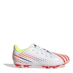 Image of adidas Predator Edge.4 Flexible Ground Football Boots Kids - White