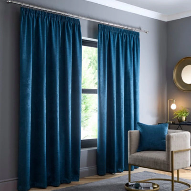 Image of Galaxy Pencil Pleat Curtains