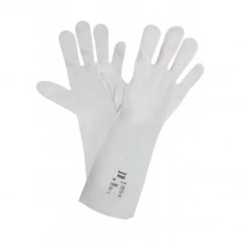 Image of Ansell Barrier Gloves1Pr White Size S AN02-100S