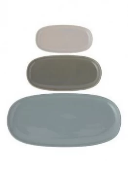 Image of Typhoon World Foods Set Of 3 Serving Platters