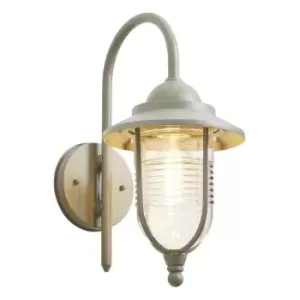 Image of Zinc ERIS Outdoor Fishermans Lantern Dove Grey