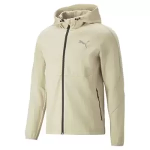 Image of Puma Evostripe Zip Hoodie Mens - Beige