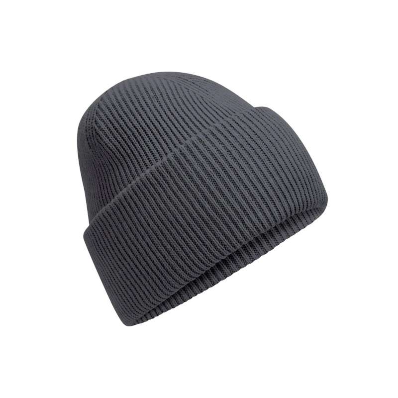 Image of Beechfield Beechfield Men Classic Deep Cuffed Beanie in Mid Grey Mid Grey One Size Male 5063425890668