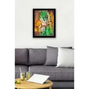 Image of SC0151 Multicolor Decorative Framed MDF Painting