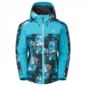 Image of Dare2B Burgeon Waterproof Ski Jacket - Azure/Azure