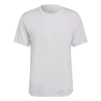 Image of adidas Designed 4 Running T-Shirt Mens - White