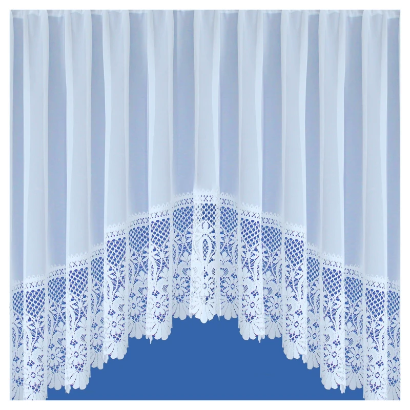 Image of Tyrone Textiles Brazil Base Lace Jardiniere White male 254x122cm