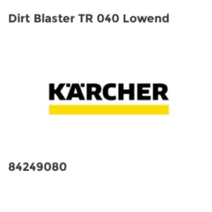 Image of Karcher Dirt Blaster TR 040 Lowend