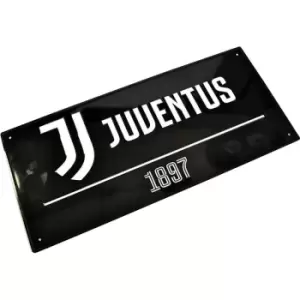Image of Juventus Fc - Street Sign (One Size) (Black/White) - Black/White