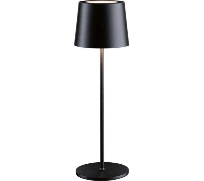 Image of PAULMANN Gilo Mobile Table Lamp - Black 4000870769966