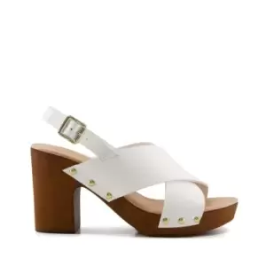 Image of Dune London Jingers Sandals - White