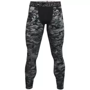 Image of Under Armour CoolGear Camo Tights Mens - Black