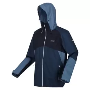 Image of Regatta Deserto Waterproof Shell Jacket - BlueWing/Nav