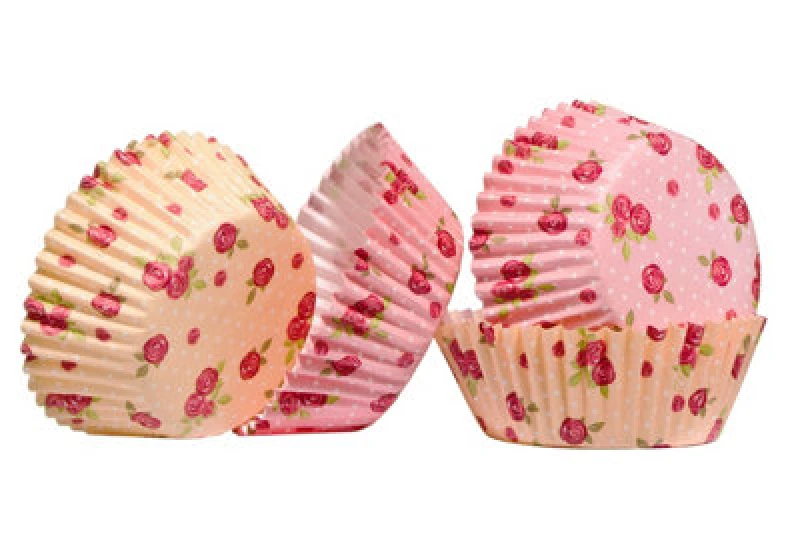 Image of Premier Housewares Rose 60Pcs Medium Cupcake Cases Multi