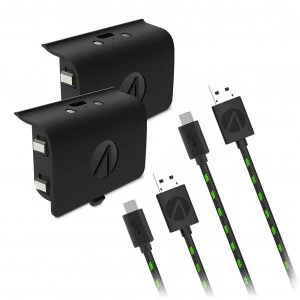 Image of Stealth Xbox One Rechargeable Battery Twin Pack - Black