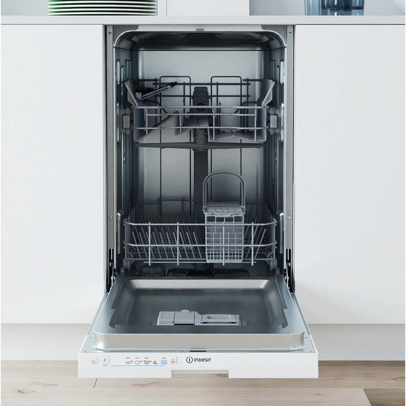 Image of Indesit IN2IE10CS80UK Fully Integrated Slimline Dishwasher