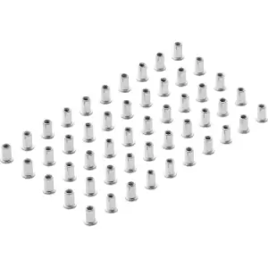 Image of Draper Zinc Plated Threaded Insert Rivet Nuts M5 Thread Pack of 50