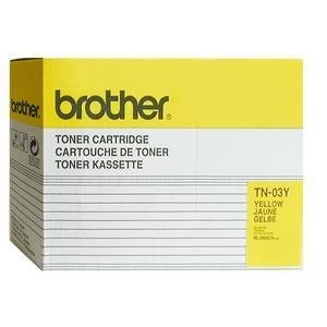 Image of Brother TN03 Yellow Laser Toner Ink Cartridge
