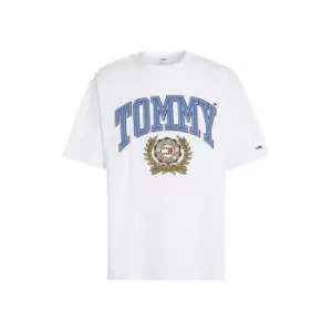 Image of Tommy Jeans Tjm Sktr College Rwb Tee - White