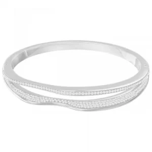 Image of Ladies Swarovski Silver Plated Hilly Bracelet