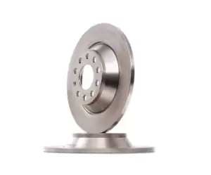 Image of RIDEX Brake disc AUDI 82B0176 4F0615601E Brake rotor,Brake discs,Brake rotors