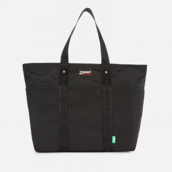 Image of Tommy Jeans Womens Tjw Campus Tote Bag - Black