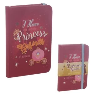 Image of Princess Slogan Hardback Notebook
