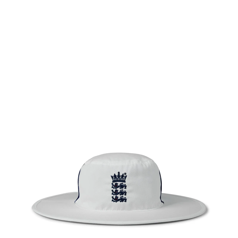 Image of Castore England Test Cricket Hat Mens - White White One Size