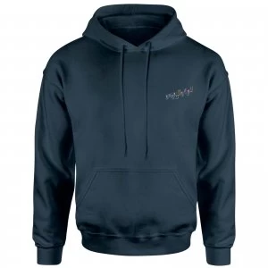 Image of DC Birds of Prey Boobytrap Embroidered Unisex Hoodie - Navy - S